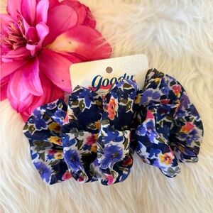 ▪️ 10/$25- Goody Floral Print Large Hair‎ Bow Clip